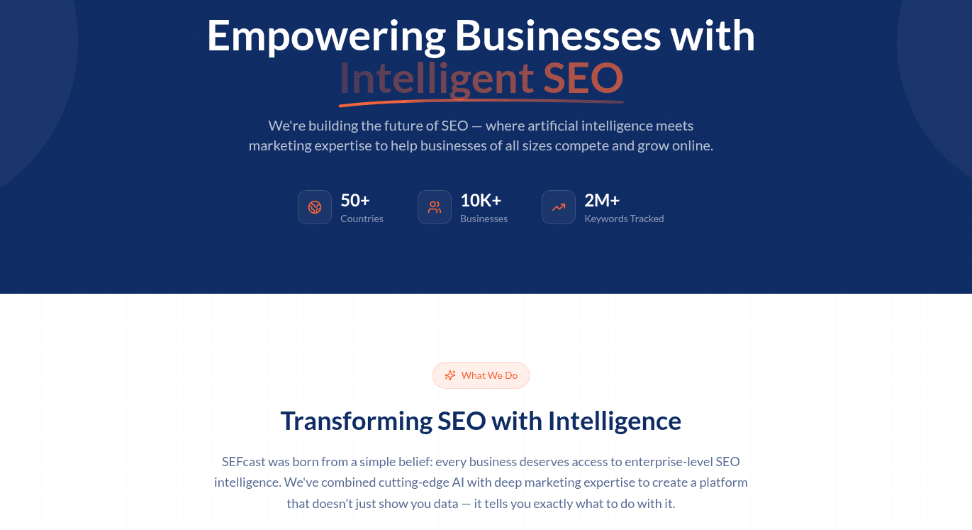 SEFcast screenshot 2